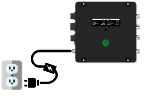 XL Touch model connected to power.